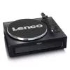 Pavarų diržu varomas vinilo grotuvas Lenco LS-430BK juodas 40W Bluetooth