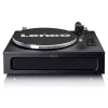 Pavarų diržu varomas vinilo grotuvas Lenco LS-430BK juodas 40W Bluetooth