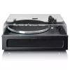 Pavarų diržu varomas vinilo grotuvas Lenco LS-430BK juodas 40W Bluetooth