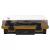 Denver VPL-230LW juodas medinis pusiau automatinis patefonas 2W RMS