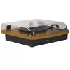 Denver VPL-230LW juodas medinis pusiau automatinis patefonas 2W RMS