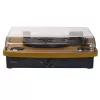 Denver VPL-230LW juodas medinis pusiau automatinis patefonas 2W RMS