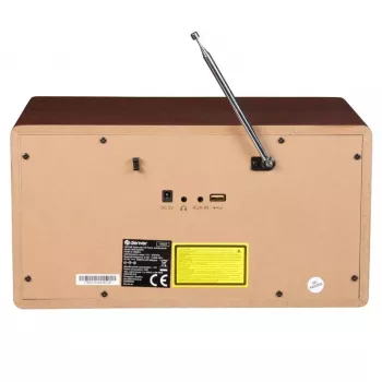 DENVER MDA-525DW asmeninis CD grotuvas su DAB+ FM radiju, 10 W