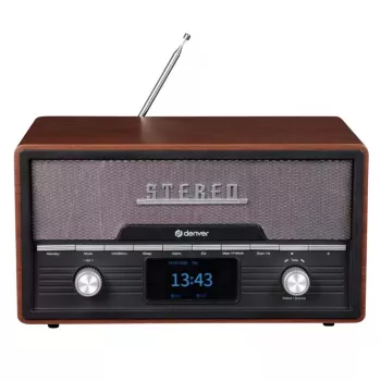 DENVER MDA-525DW asmeninis CD grotuvas su DAB+ FM radiju, 10 W