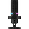 HyperX DuoCast USB mikrofonas (juodas) su RGB apšvietimu