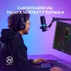 HyperX DuoCast USB mikrofonas (juodas) su RGB apšvietimu