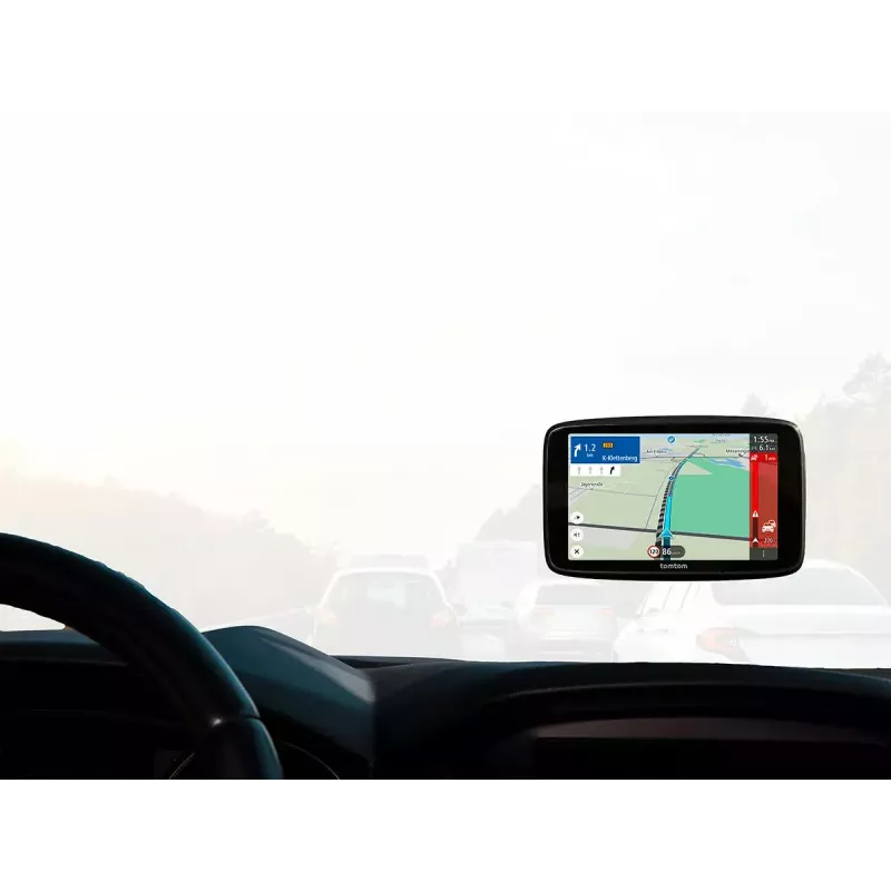 Nešiojamas GPS navigatorius TOMTOM GO 7 colių jutiklinis ekranas, 32 GB, Europos žemėlapiai, juodas