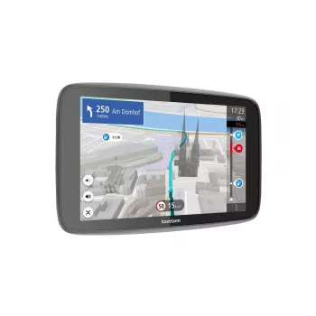 Nešiojamas / stacionarus GPS navigatorius TOMTOM GO 15,2 cm (6 colių) jutiklinis ekranas, Bluetooth, Wi‑Fi, Europos žemėlapiai, 0,27 kg