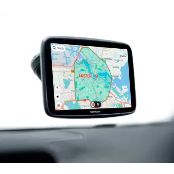TomTom GO Superior 6 colių GPS navigacija su daugiakalbiu palaikymu, 6 colių HD ekranu, 32 GB atmintimi