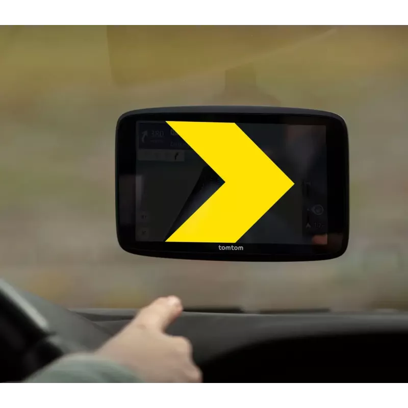 TomTom GO Superior 6 colių GPS navigacija su daugiakalbiu palaikymu, 6 colių HD ekranu, 32 GB atmintimi