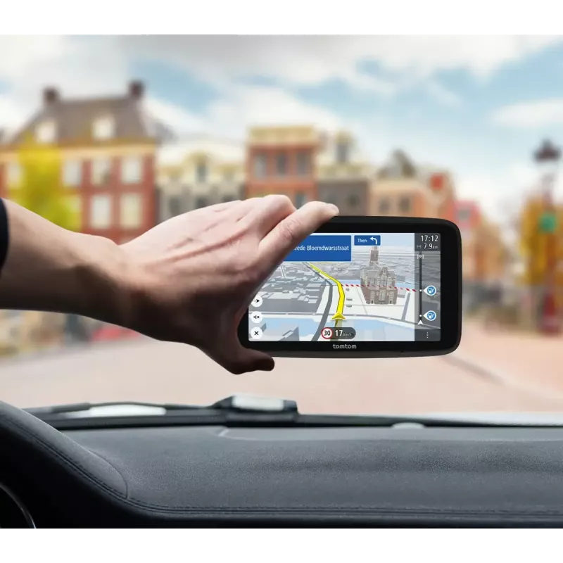 TomTom GO Superior 6 colių GPS navigacija su daugiakalbiu palaikymu, 6 colių HD ekranu, 32 GB atmintimi