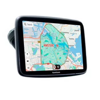TomTom GO Superior 6 colių GPS navigacija su daugiakalbiu palaikymu, 6 colių HD ekranu, 32 GB atmintimi