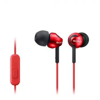 Ausinės Sony MDR-EX110AP (raudonos)
