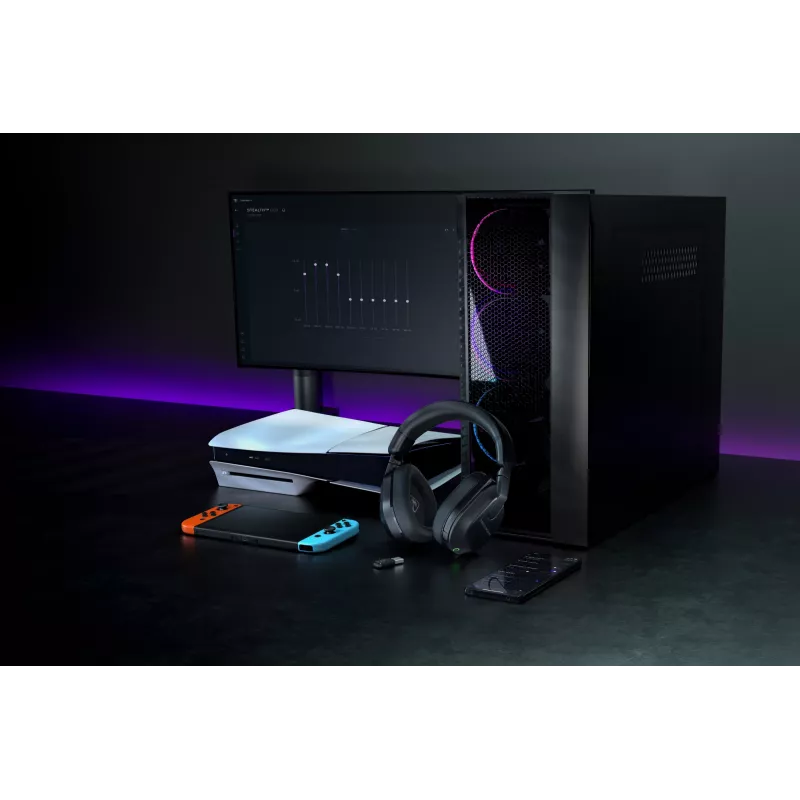 Turtle Beach Stealth 600 Gen 3 belaidės žaidimų ausinės, juodos, PS5/PS4/PC/Mobile