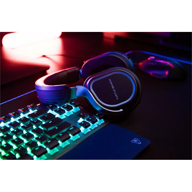 Turtle Beach Stealth 700 Black belaidės žaidimų ausinės PS5, PS4, PC ir mobiliesiems