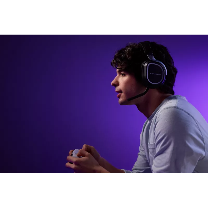 Turtle Beach Stealth 700 Black belaidės žaidimų ausinės PS5, PS4, PC ir mobiliesiems