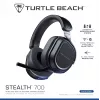 Turtle Beach Stealth 700 Black belaidės žaidimų ausinės PS5, PS4, PC ir mobiliesiems