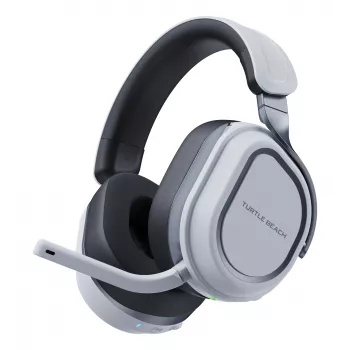 Turtle Beach Stealth 700 White belaidžiai žaidimų ausinės su Bluetooth, 80 val. baterija, 60 mm garsiakalbiais PS5, PS4, PC ir mobiliems įrenginiams