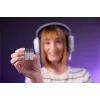 Turtle Beach Stealth 700 White belaidžiai žaidimų ausinės su Bluetooth, 80 val. baterija, 60 mm garsiakalbiais PS5, PS4, PC ir mobiliems įrenginiams