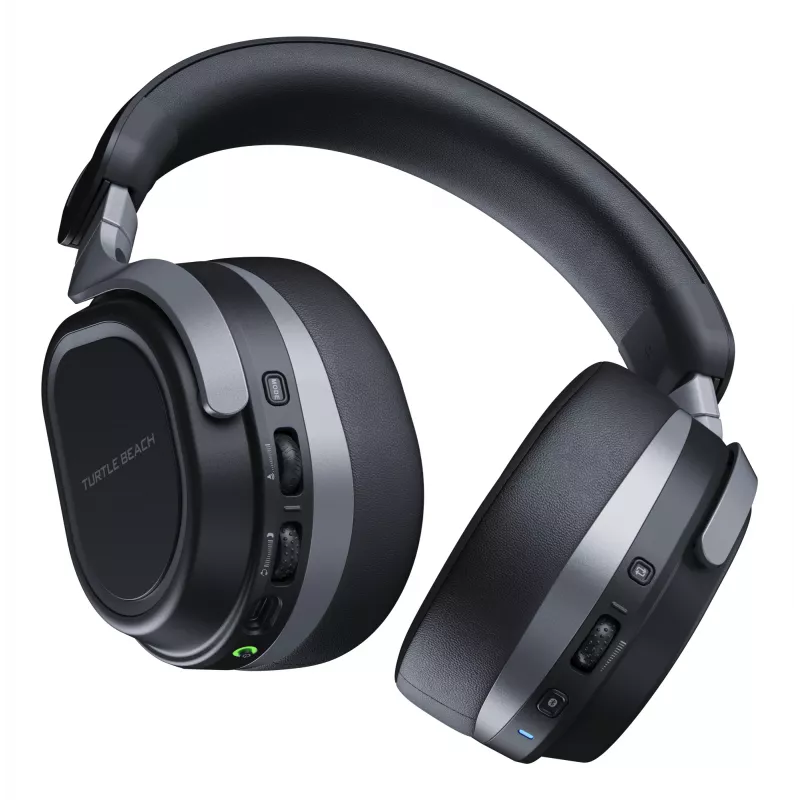 Turtle Beach Stealth 700 Black Xbox belaidžiai žaidimų ausinės su 80 h baterija, Bluetooth, dvigubais siųstuvais ir 60 mm garsiakalbiais, Xbox Series X/S, Xbox One, PC ir mobiliesiems