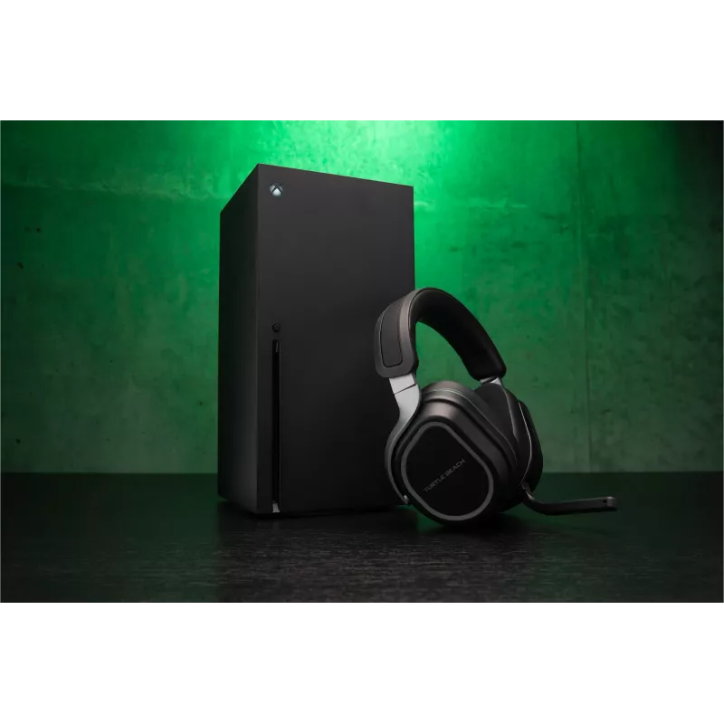 Turtle Beach Stealth 700 Black Xbox belaidžiai žaidimų ausinės su 80 h baterija, Bluetooth, dvigubais siųstuvais ir 60 mm garsiakalbiais, Xbox Series X/S, Xbox One, PC ir mobiliesiems