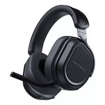 Turtle Beach Stealth 700 Black – belaidės žaidimų ausinės su 80 val. baterija, Bluetooth, dviem siųstuvais ir 60 mm garsiakalbiais, skirtos PC, PS5, PS4 ir mobiliesiems