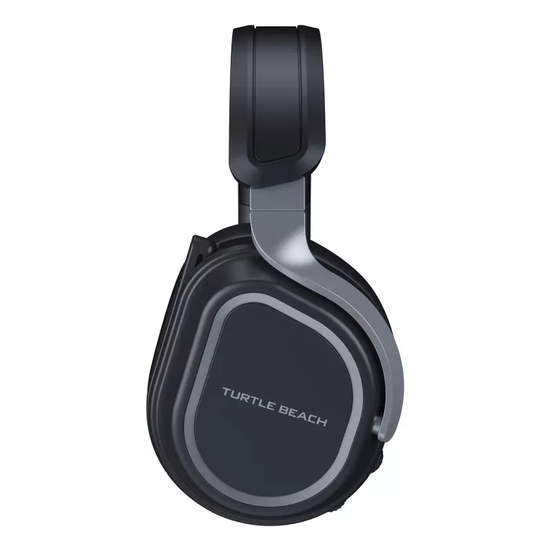 Turtle Beach Stealth 700 Black – belaidės žaidimų ausinės su 80 val. baterija, Bluetooth, dviem siųstuvais ir 60 mm garsiakalbiais, skirtos PC, PS5, PS4 ir mobiliesiems