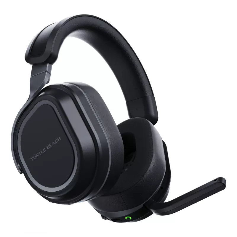 Turtle Beach Stealth 700 Black – belaidės žaidimų ausinės su 80 val. baterija, Bluetooth, dviem siųstuvais ir 60 mm garsiakalbiais, skirtos PC, PS5, PS4 ir mobiliesiems