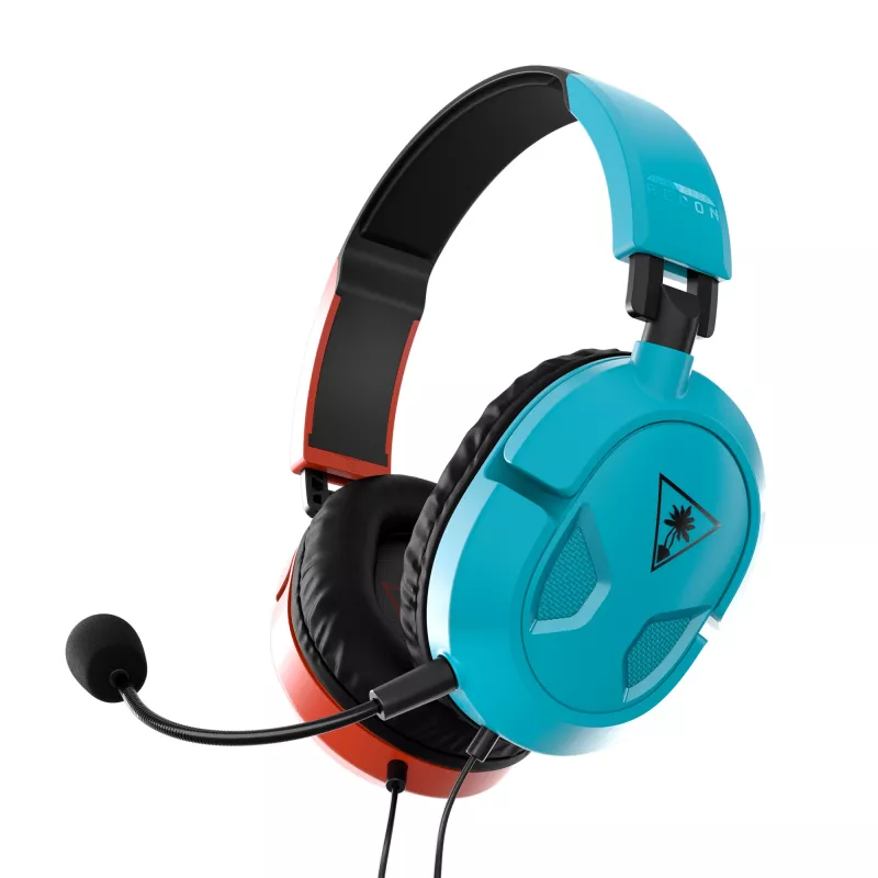 Turtle Beach Recon 50 Ausinės Laidinės Antausinės Žaidimams Mėlyna, Raudona