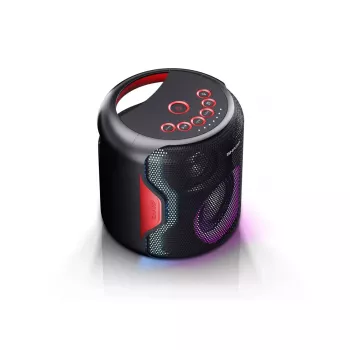 Sharp PS-921(BK) nešiojamas vakarėlių garsiakalbis 2.1, 130 W, juodas