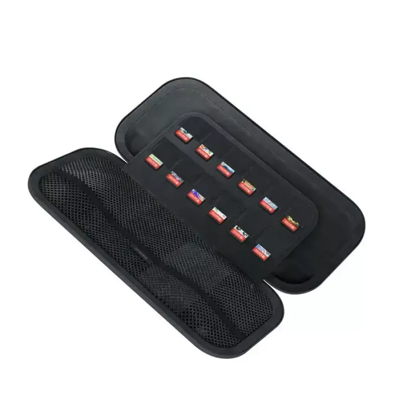 Kietas kelioninis dėklas Belkin ENA002HQCH, Nintendo, juodas — 145×293×46 mm