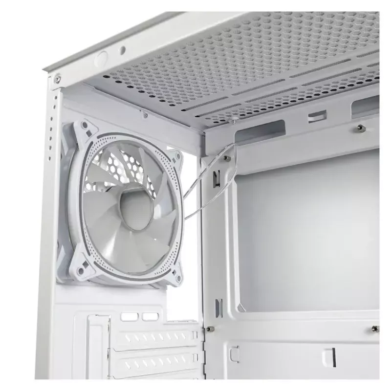 Korpusas LC-Power LC-715W-ON Midi Tower Baltas