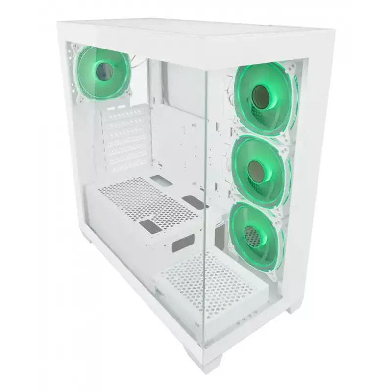 Korpusas LC-Power LC-715W-ON Midi Tower Baltas