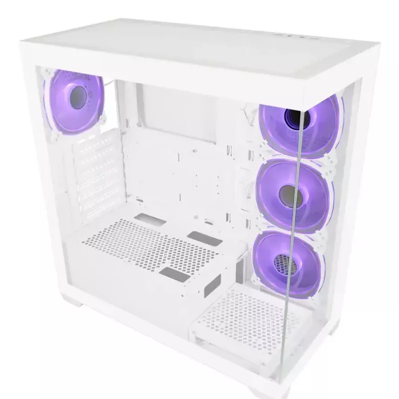 Korpusas LC-Power LC-715W-ON Midi Tower Baltas