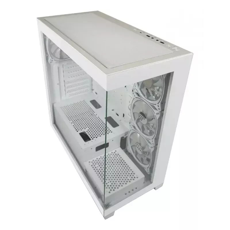 Korpusas LC-Power LC-715W-ON Midi Tower Baltas