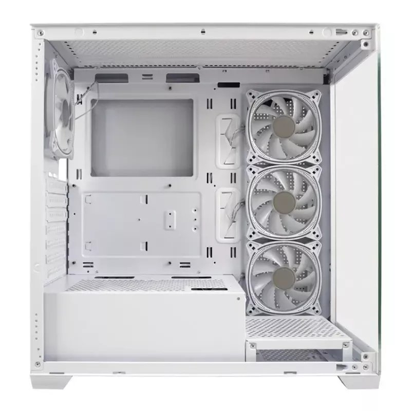 Korpusas LC-Power LC-715W-ON Midi Tower Baltas