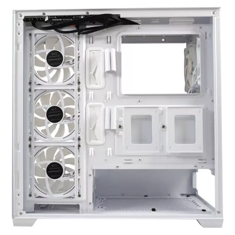 Korpusas LC-Power LC-715W-ON Midi Tower Baltas
