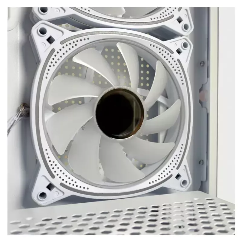 Korpusas LC-Power LC-715W-ON Midi Tower Baltas