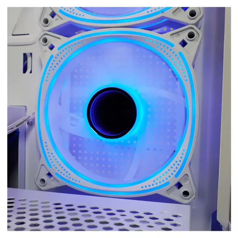 Korpusas LC-Power LC-715W-ON Midi Tower Baltas