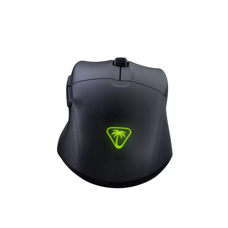 Turtle Beach Pure Air Black - itin lengva belaidė ergonominė žaidimų pelė su RGB apšvietimu, 26K DPI optiniu jutikliu, 125h baterija