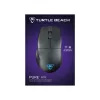 Turtle Beach Pure Air Black - itin lengva belaidė ergonominė žaidimų pelė su RGB apšvietimu, 26K DPI optiniu jutikliu, 125h baterija