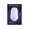 Turtle Beach Pure Air White – itin lengva belaidė ergonominė žaidimų pelė su RGB apšvietimu, 26K DPI optiniu jutikliu, 125 h baterija