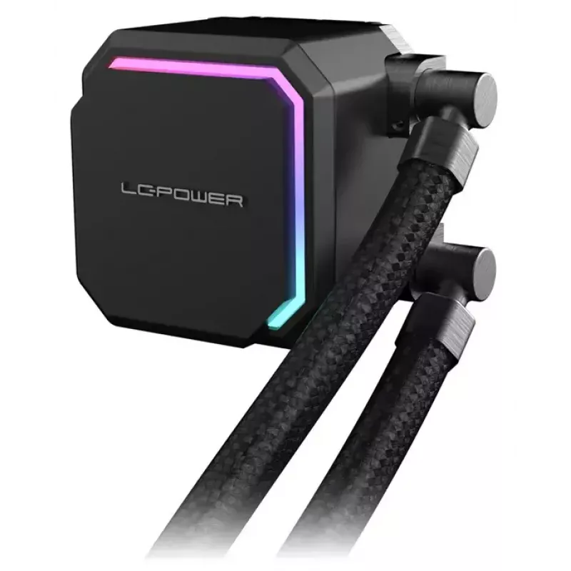 Skysčio aušintuvas LC-Power LC-CC-240-B-ARGB 12 cm Juodas