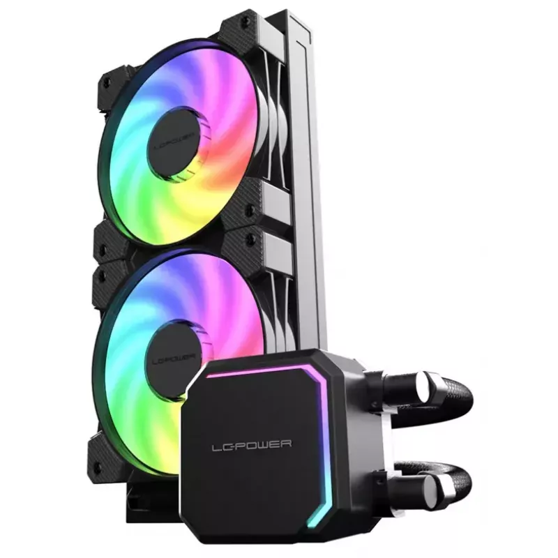 Skysčio aušintuvas LC-Power LC-CC-240-B-ARGB 12 cm Juodas