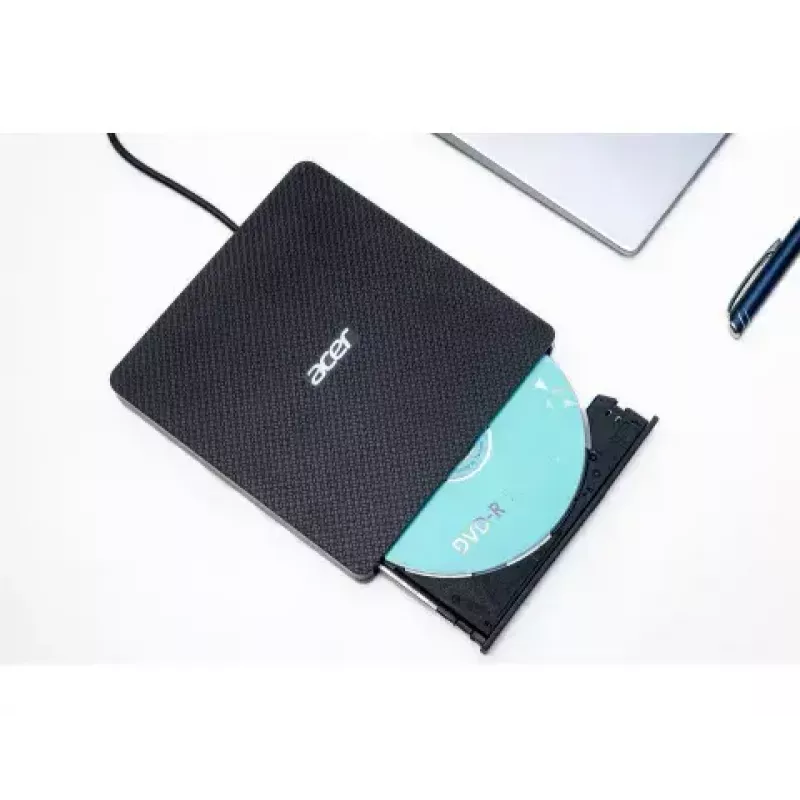 Išorinis optinis diskų įrenginys Acer GP.ODD11.001 DVD±RW juodas USB 3.2