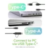 ICY BOX IB-201T-CU31 SSD dėklas Juodas 2.5 colio