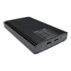 Išorinis SSD korpusas LC-Power LC-DOCK-C-M2 2 M.2 diskams 10 Gbit/s Antracitas