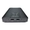 Išorinis SSD korpusas LC-Power LC-DOCK-C-M2 2 M.2 diskams 10 Gbit/s Antracitas