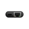 Belkin INC002vfBK USB-C dviejų ekranų doko stotis, DisplayLink, 2x HDMI, Gigabit Ethernet, juoda