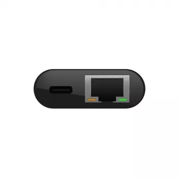 Belkin INC002vfBK USB-C dviejų ekranų doko stotis, DisplayLink, 2x HDMI, Gigabit Ethernet, juoda